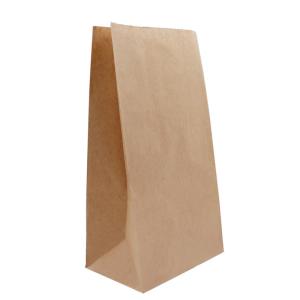 Wholesale Oil Resistance Custom Printed Kraft Bags , Custom Brown Paper Bags Thickness 30 - 160gsm from china suppliers