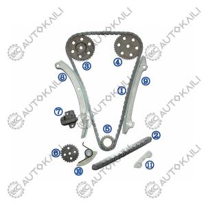 Wholesale Plastic PA66 / PA46 Timing Chain Kit For FORD FOCUS 2.0L 121CID DURATEC DOHC 16V L4 2005-2011 from china suppliers