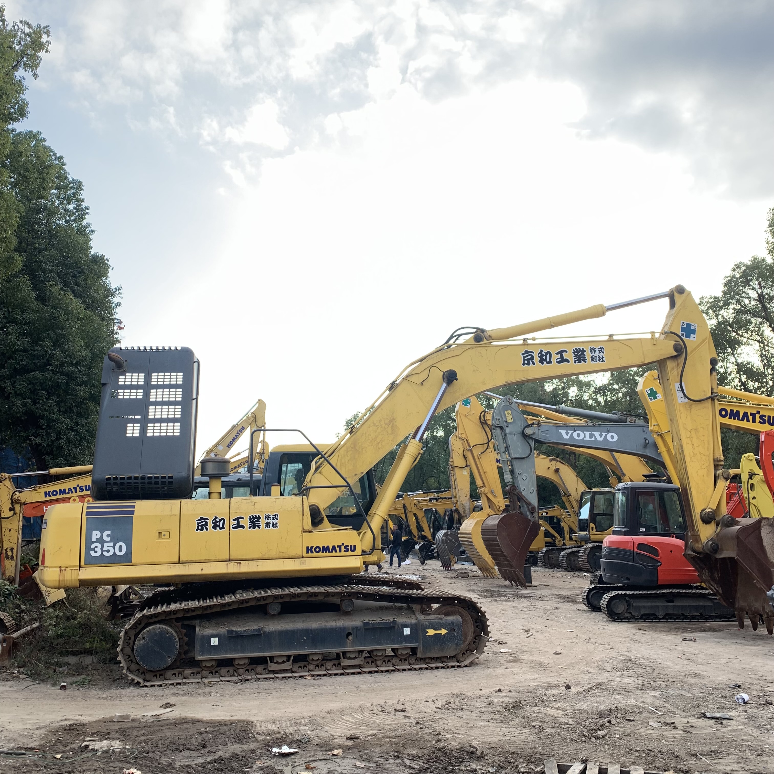 Japan Original Komatsu PC350 Excavator in 2020 with and Operating Weight 32600