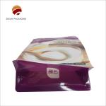 PET/PE Flat Bottom Side Gusset Bag Gravure Printed Puncture Resistant