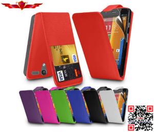 Wholesale New Arrival High Quality PU Flip Pouch Leather Cover Cases For MOTO G from china suppliers