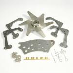 OEM Custom Stainless Steel Laser Cut Parts Sheet Metal Stamping Laser Cut Parts