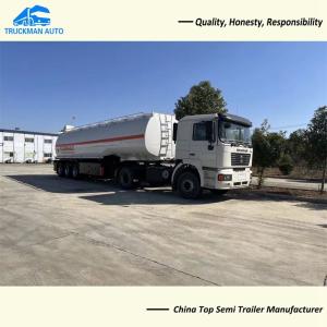 Wholesale 3 Axle 26000 Liter Oil Tank Semi Trailer With Compartment from china suppliers
