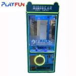 Coin operated games luxury full transparent crane claw machines doll vending