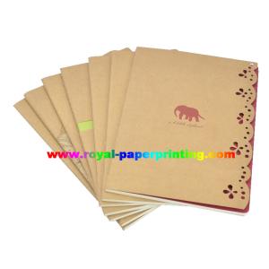 Wholesale kraft paper notebook/exercies book/school book/notepad printing from china suppliers