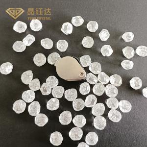 Wholesale Uncut HPHT Lab Grown Rough Diamonds 100% Real VS SI Clarity Diamonds Round Shape from china suppliers
