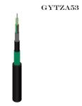 48 72 96 Cores Armor Stranded Outdoor Fiber Optic Cable GYTZA53 Double jacket