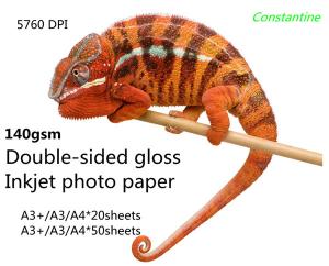 Wholesale 140gsm Double-sided gloss photo paper instant dry paper from china suppliers