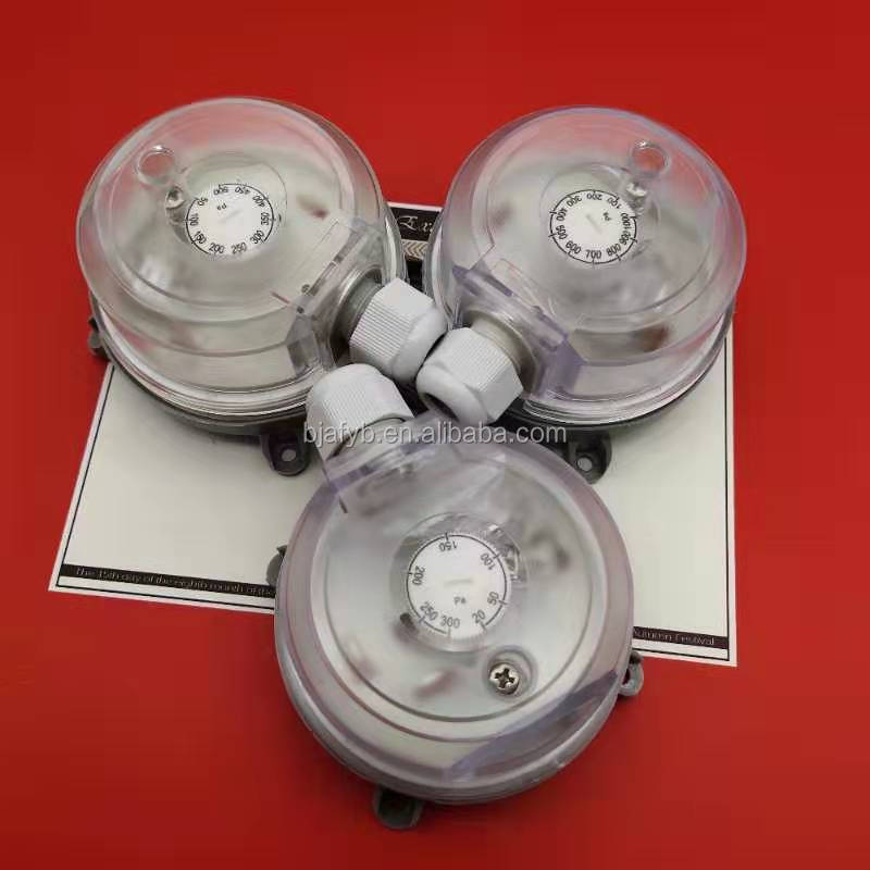 Max. Current 5A -20-85C Differential Pressure Switch for Industrial Applications