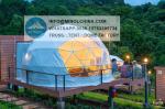 Small garden igloo dome with dome house winter pvc geodesic dome house for sale