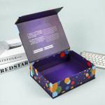 Folding packaging gift box, color paper box, printed logo, health product gift