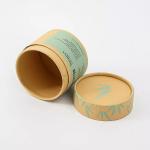 Biodegradable Empty Cylinder Kraft Paper Tubes for Tea Cosmetic Paper Packaging