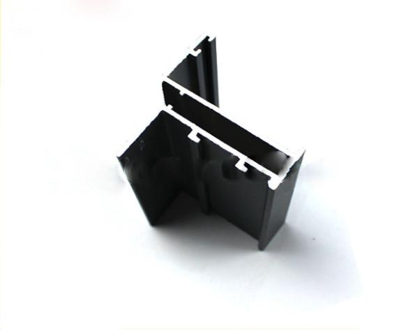 T Shape Aluminium Door Profiles Powder Coated For Sliding Kitchen Door Frame