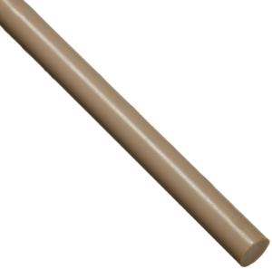 Wholesale Khaki PEEK Bar PEEK Rods High Stiffness Hardness Pump Housings from china suppliers