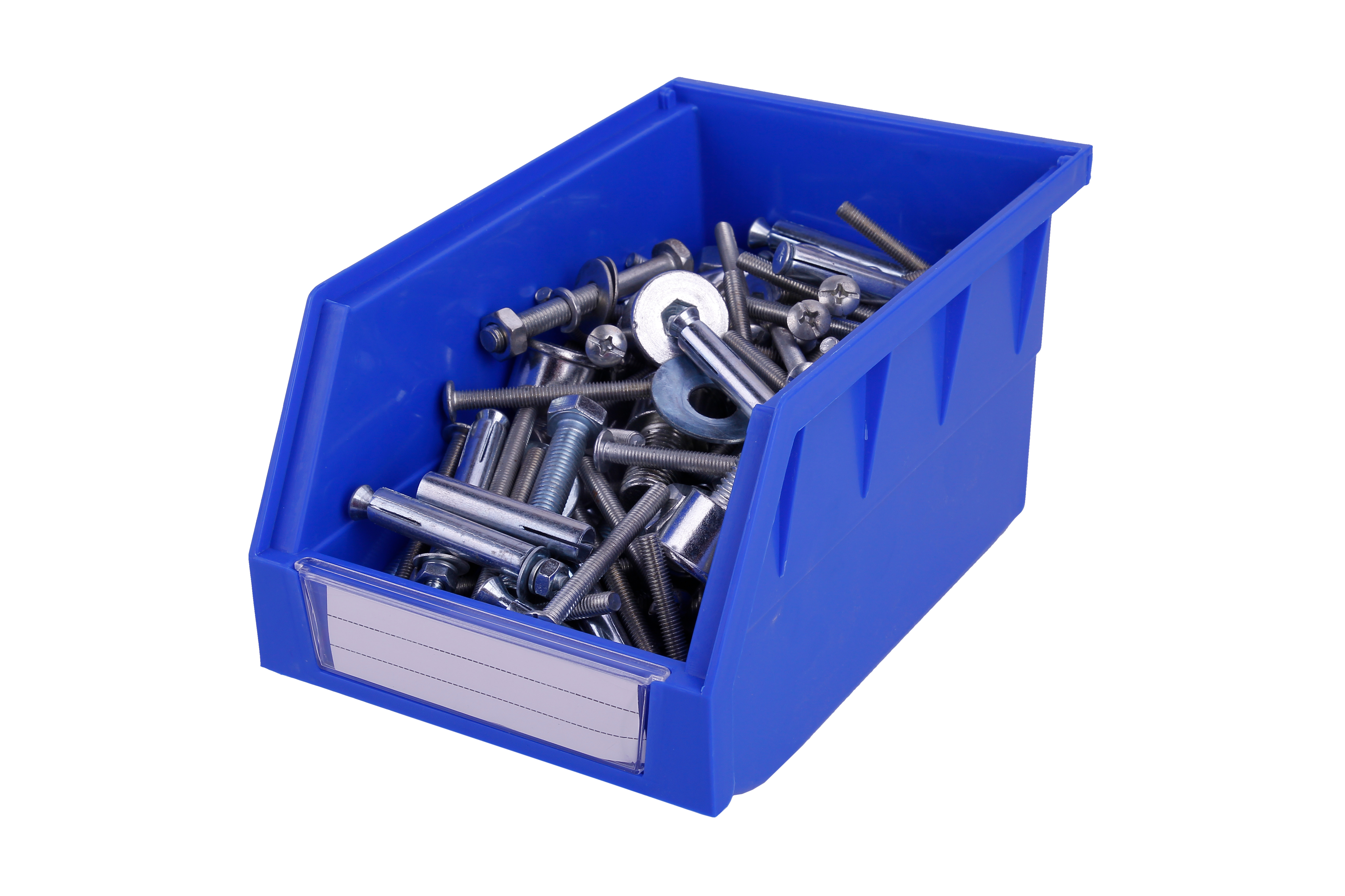 Small Parts Storage Solution Stackable Solid Box Plastic Bin with Eco-Friendly Design