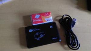 USB keyboard emulation for support 125KHZ ID reader