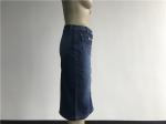 Pristine Color Womens Denim Pencil Skirt , Long Stretch Pencil Skirt TW76693