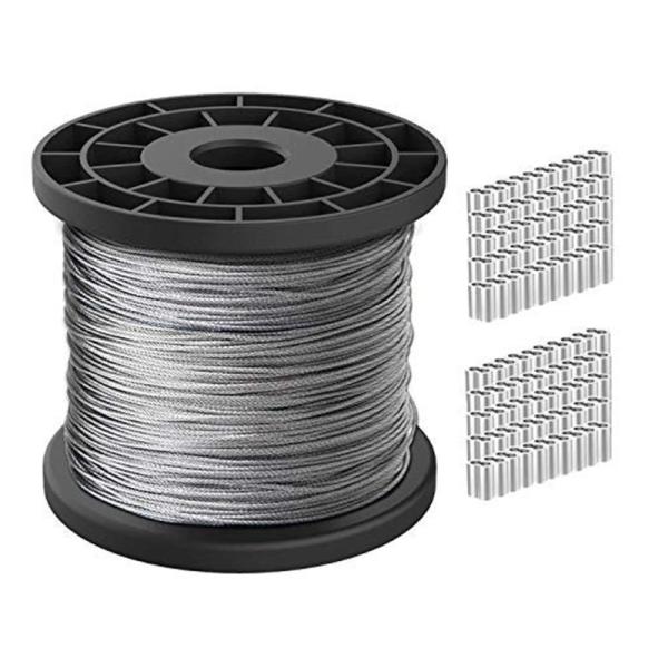 Annealing 304 201 316 soft coil nose stainless steel wire 0.5mm ss wire scourer
