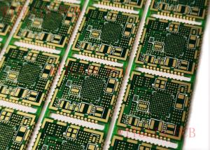 Wholesale Rigid 4 Layer PCB Half Hole Finished Thickness 0.8MM Green Solder Mask from china suppliers