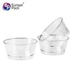 150ml clear plastic yogurt cups ice cream smoothie sundae cups