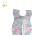Eco Friendly Waterproof Disposable Baby Bib PE Film Material