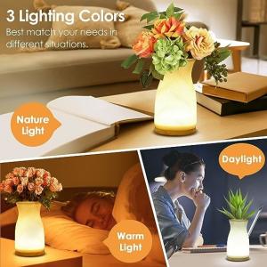 China Home Decoration LED Vase Table Light With Breathing Light Good Gift For Children on sale