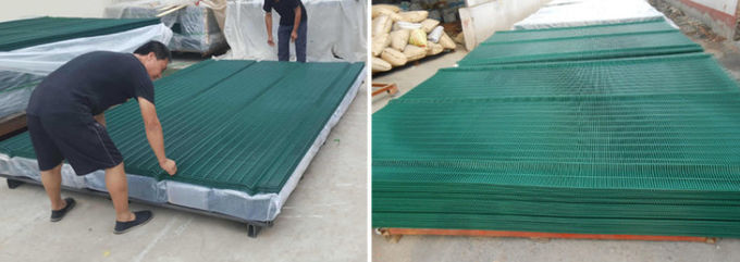 Anti Cut 12.7*76.2*4.0mm 358 Mesh Fence For Airport