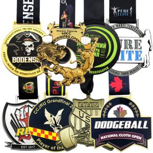 Wholesale Zinc Alloy Academic Award Medals Synthetic Enamel Color For School from china suppliers