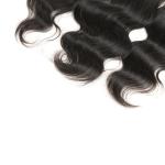 Genuine Body Wave Lace Closure Hair Extensions With Baby Hair OEM Service