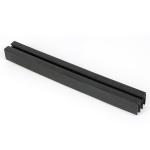 Flexible PVC Extruded Profile With Grooves Pvc Hollow Profile
