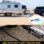 10' Replacement RV 7 Blade Trailer Wiring Harness TPE 125V