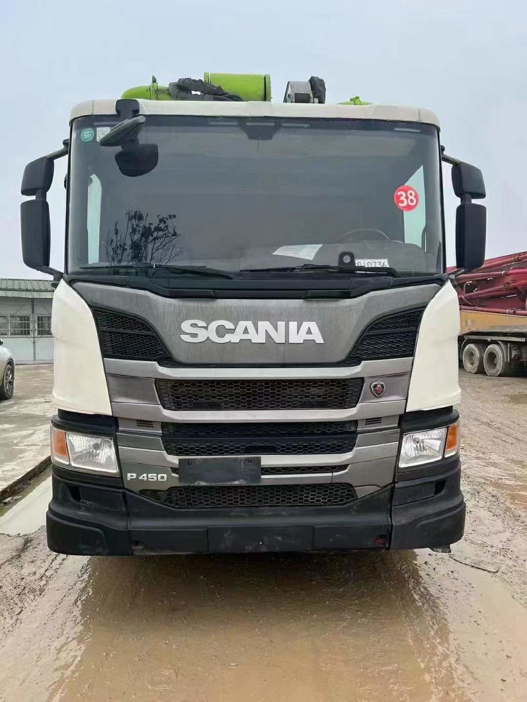 Factory Directly Zoomlion 56meter 52meter Used Pump Truck Heavy Construction Machinery