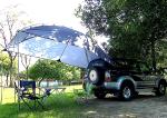 Waterproof Car Awning Sun Shelter, Portable Auto Canopy Camper Trailer Sun Shade