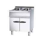 Restaurant Kitchen Equipment 800*900* 850 70 mm Commercial Gas Deep Fryer With