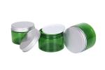 Transaprent Color PET Skin Care 150g Cream Lotion Container Od 74mm Body Cream