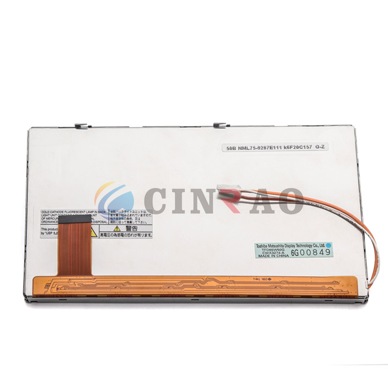 6.5 INCH Toshiba TFD65W50G TFT LCD Screen Display Panel For Car GPS Auto Spare Parts