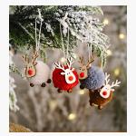 DIY Hanging Christmas Tree Ornaments Holiday Home Decor