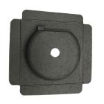 Eco Friendly Colored Paper Trays Wood Pulp Material 0.8mm Thickness