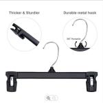 Outdoor Multi Pant Hangers With Clips 10 Inches Plastic Clip Coat Hangers