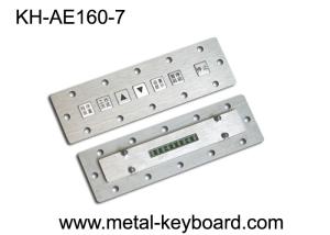 Wholesale Custom 7 Keys Outdoor Kiosk Industrial Metal Keyboard Rugged Vandal proof from china suppliers