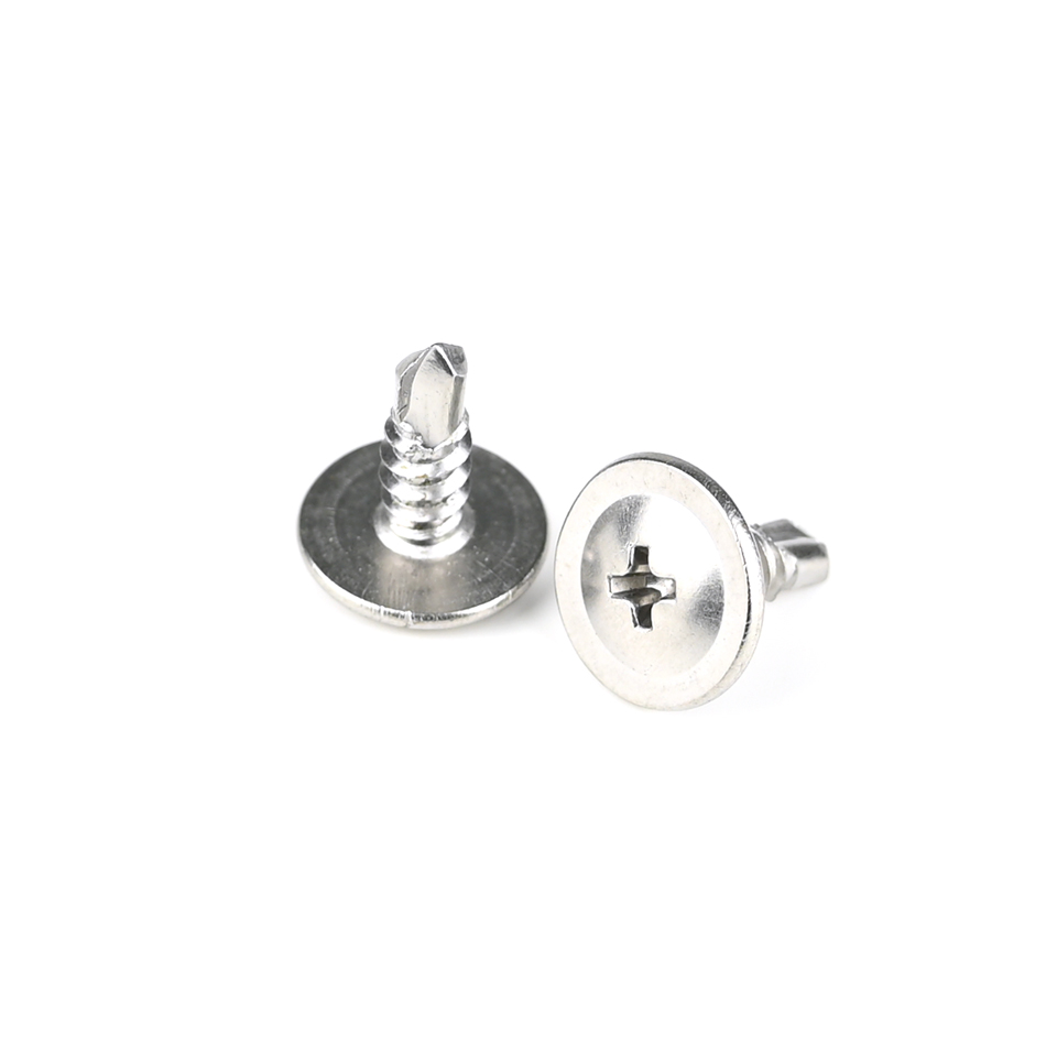 Metric Stainless Steel Wafer Head Phillips Self Drilling Screws Ss410 Parafusos For Metal