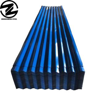 Wholesale Z30-275g Zinc Coating 26 28 30 Gauge Prepainted Galvanized PPGI Iron Corrugated Roofing Sheet for Your Project from china suppliers