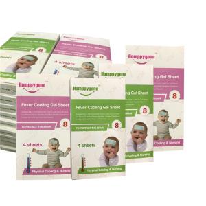 Wholesale Hydrogel Rectangle Kids Care Fever Cooling Gel Sheet from china suppliers