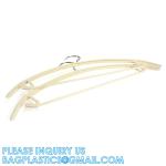Garment Usage Custom Thick Bulk Space Saving Ivory Rubber PVC Coated Body Metal