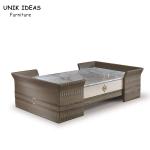 Living Room Luxury Center Coffee Table 140*80*50cm Furniture Square With Drawer