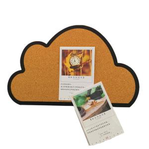 Wholesale Home Bulletin Cloud Shaped Cork Board Sustainable High Density from china suppliers