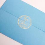 Customized Transparent Stickers Self Adhesive Printing Clear Gold Foil Label