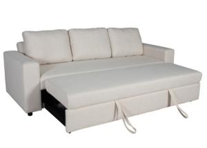 Wholesale Wooden Frame Furniture Sofa Bed Durable Foam Imitated Linen Plastic Legs from china suppliers