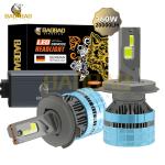 H4 160W Iron Car Led Headlight Bulb S22 White High Power Auto Parts