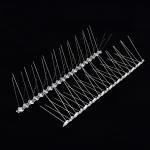 Effective Outdoor Stainless Steel Anti Pigeon Bird Spikes Deterrent Device for